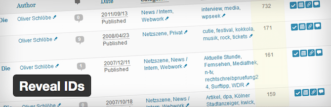 Plugin Reveal IDs