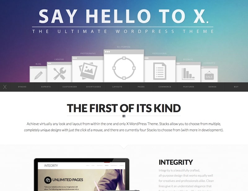 X – The Theme – MH Themes