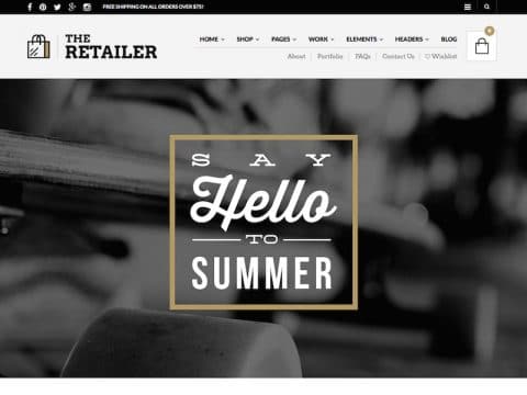 Retailer WooCommerce Theme