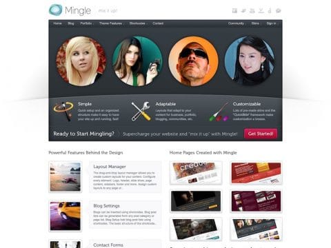 Mingle WordPress Theme