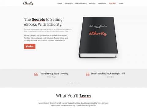 Ethority WordPress Theme