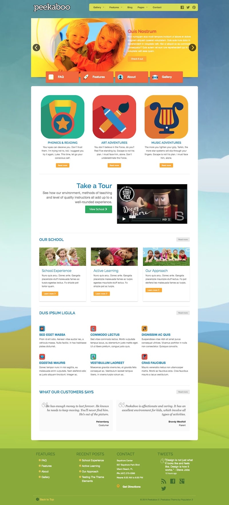 Peekaboo – MH Themes
