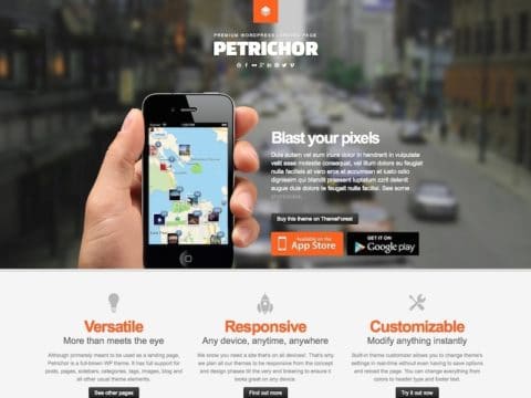 Petrichor WordPress Theme