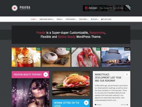 Pravda WordPress Theme