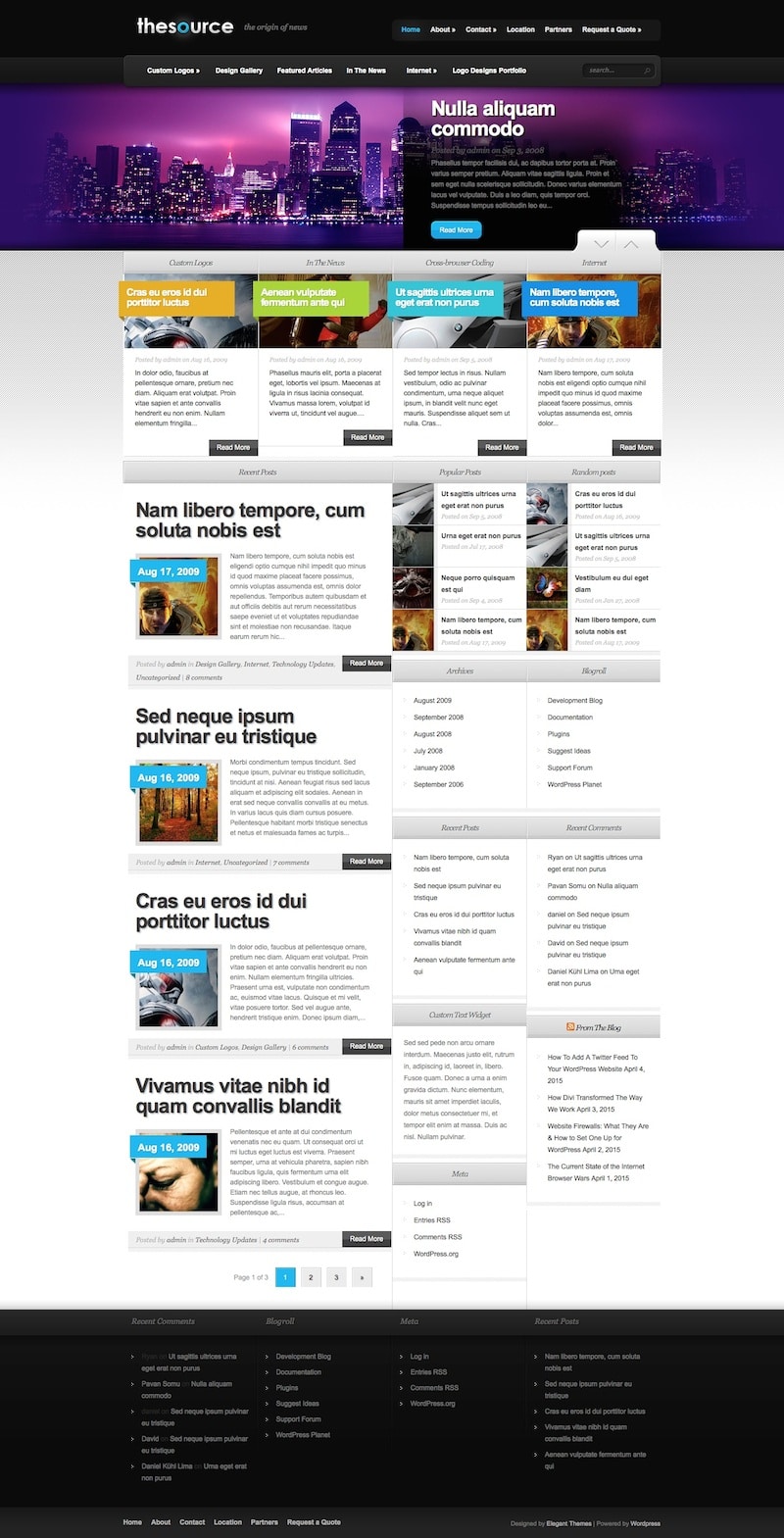 TheSource Magazine WordPress Theme | Themes Directory