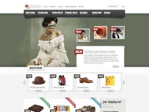 eStore eCommerce WordPress Theme