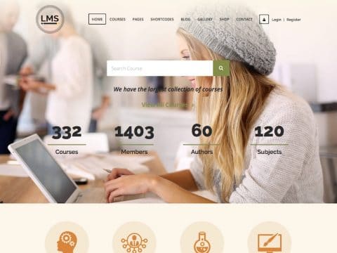 LMS WordPress Theme