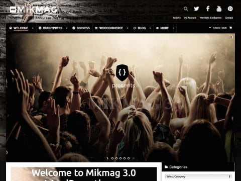 MikMag WordPress Theme