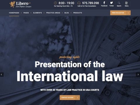 Libero WordPress Theme