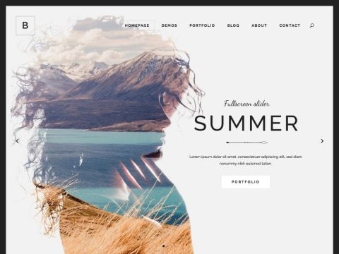 Borderland Retro WordPress Theme