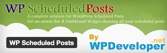 WP Scheduled Posts