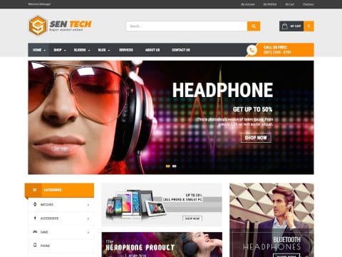 VG Sentech WordPress Theme