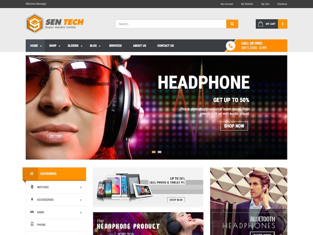 VG Sentech Digital WooCommerce WordPress Theme WordPress Themes Directory