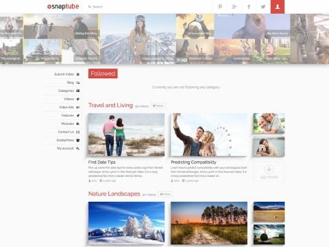 Snaptube WordPress Theme