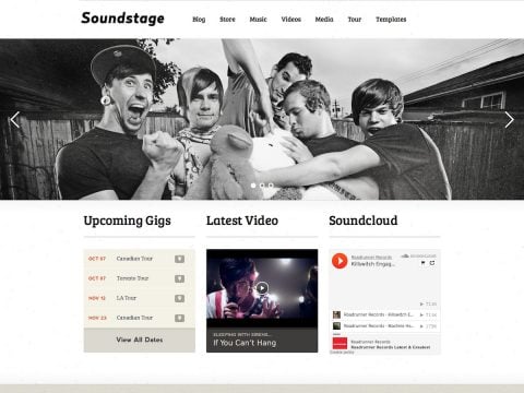 Soundstage WordPress Theme