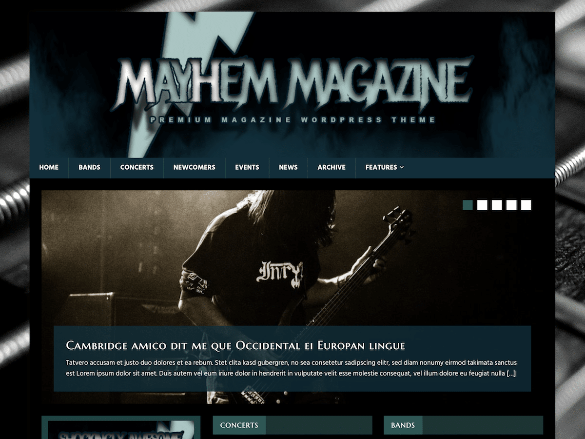 MH MusicMag | Free Music Magazine WordPress Theme